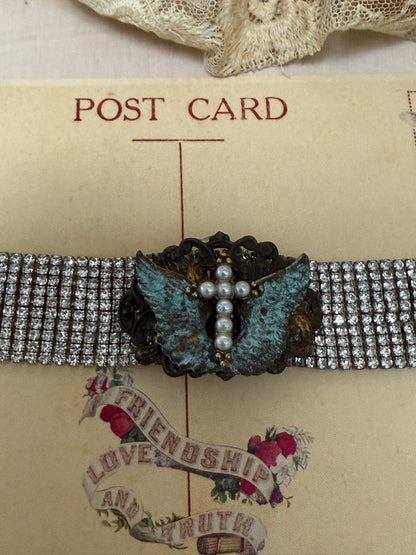 All Bling Mesh Bracelet
