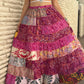 Boho Cotton Patchwork Skirt
