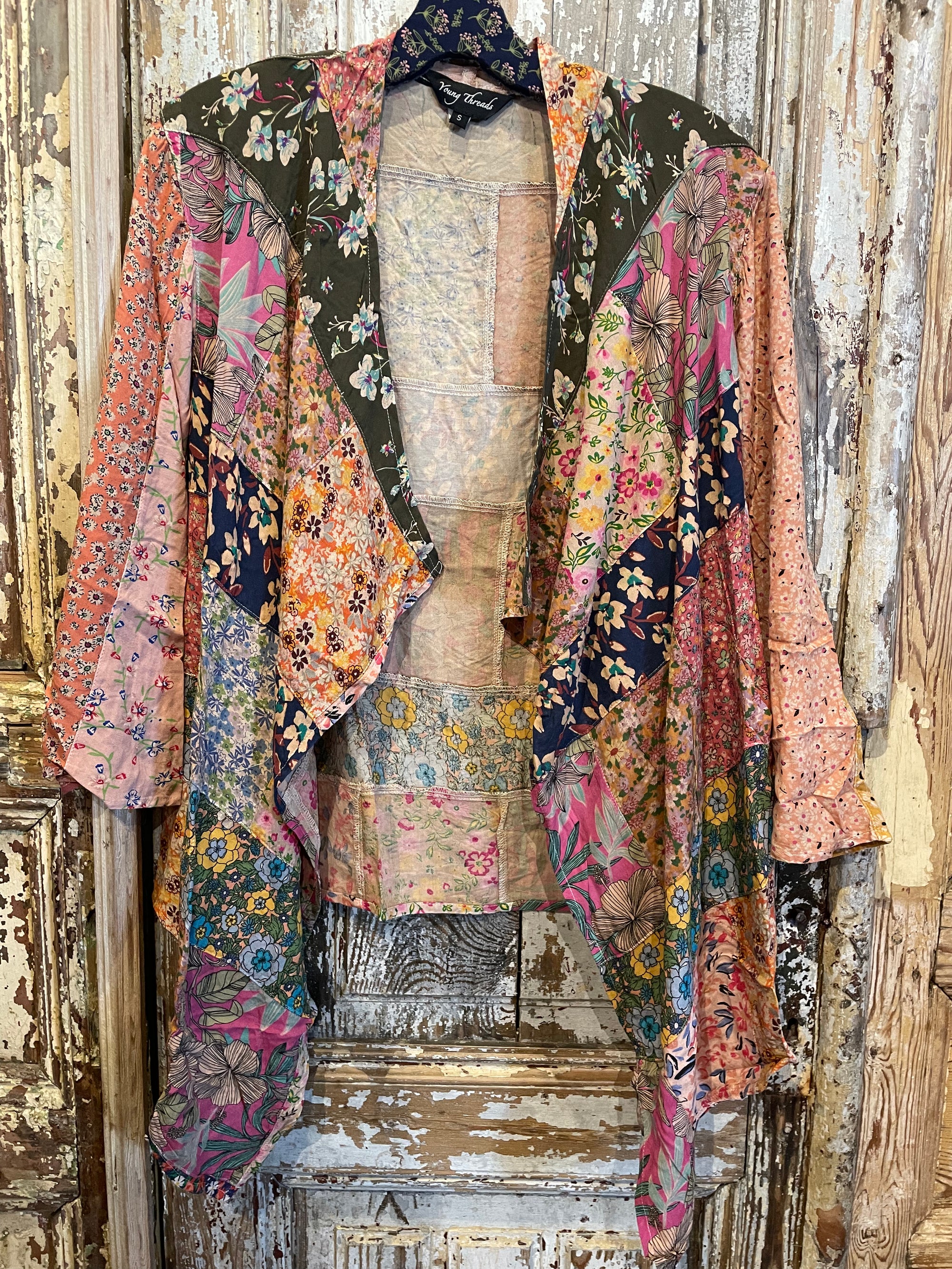 Patchwork Kimono Cardi