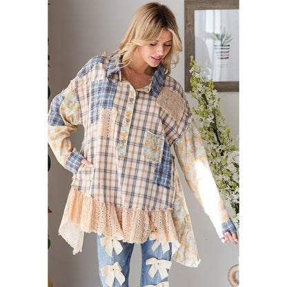 Plaid & Lace Medley