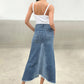 Denim Maxi Skirt