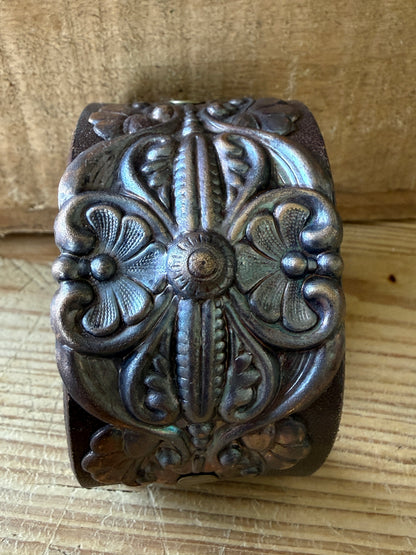 Brown Leather Cuffs