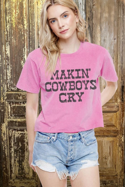 Makin Cowboys Cry