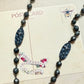 Vintage Grey Bead Necklace
