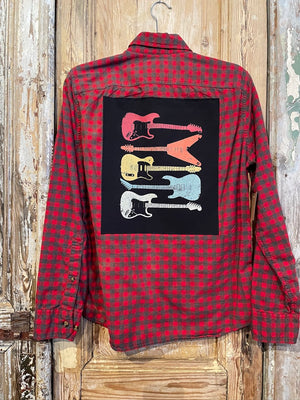 Adult Patched Flannels