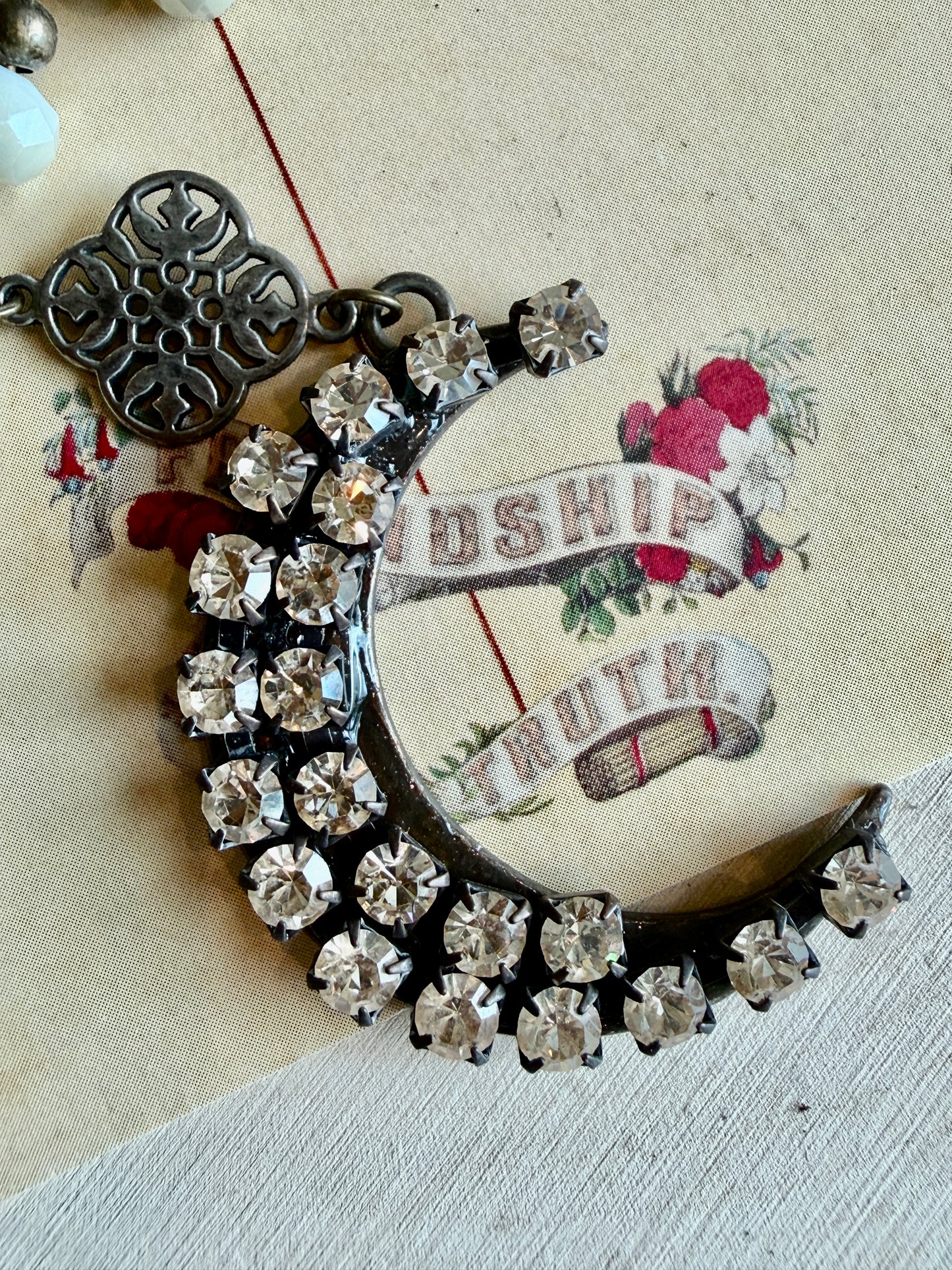Shimmer Moon Necklace