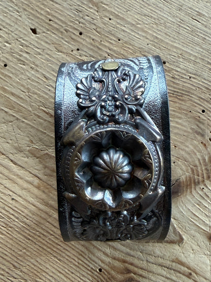 Brown Leather Cuffs