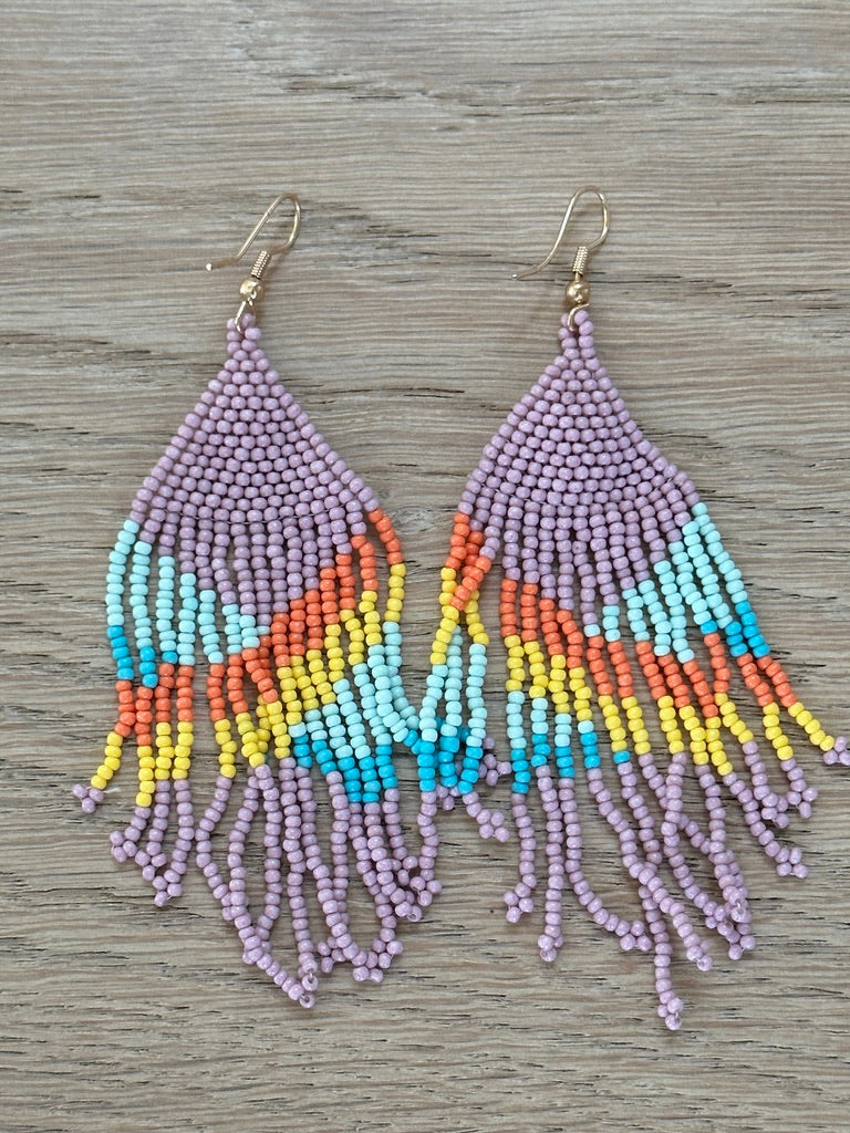 8614 Seed Bead Earrings