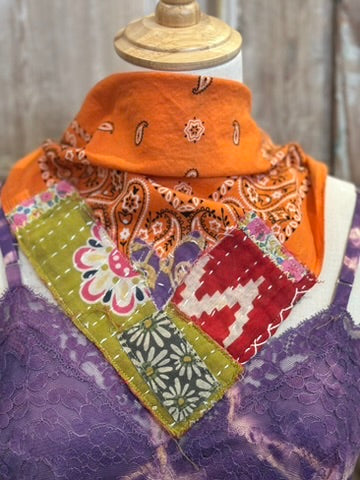 Up Cycled Kantha Bandanas