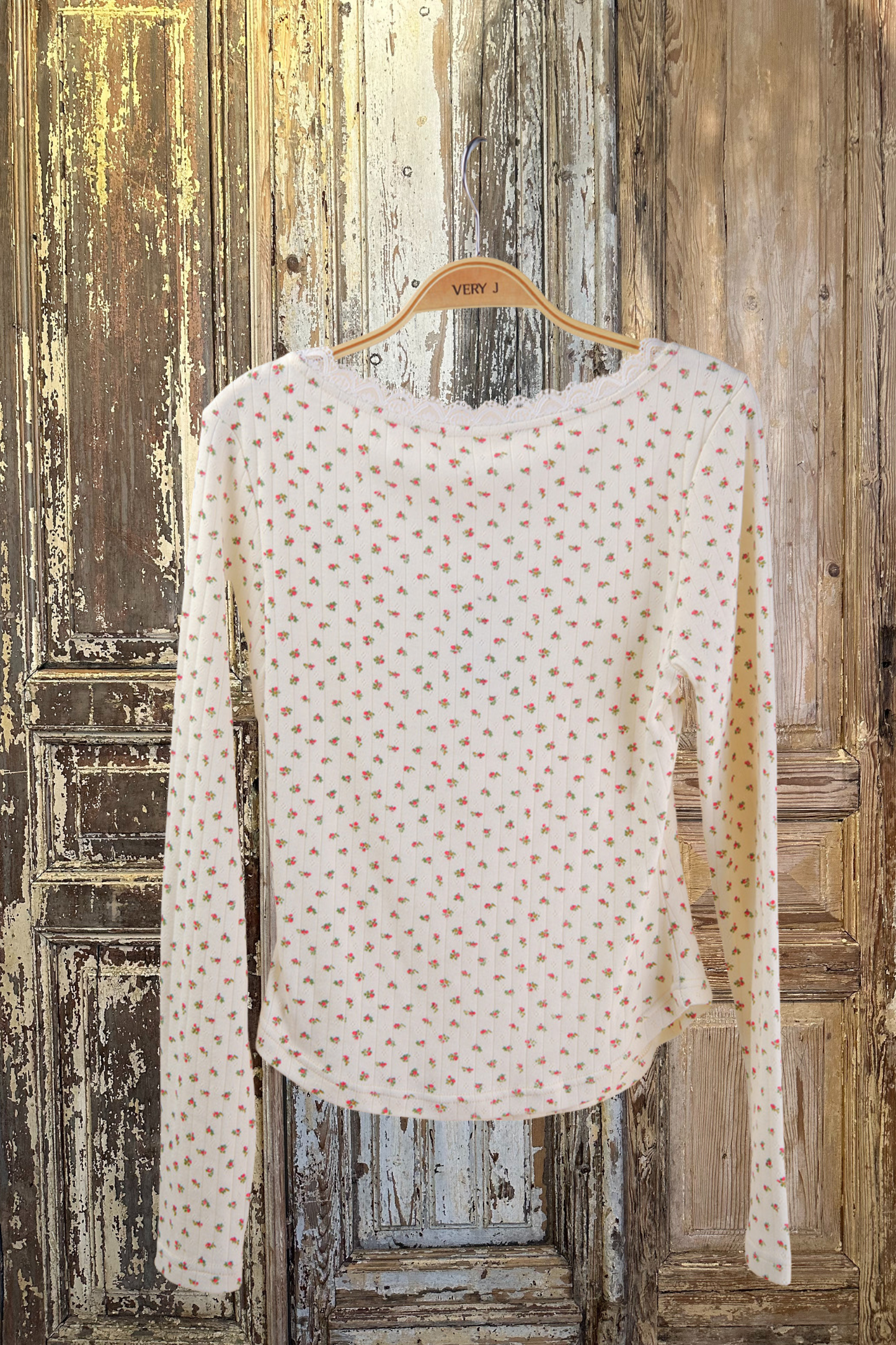 Cotton Mini Flower Top