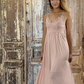 Blush Melina Lace Dress-Maxi