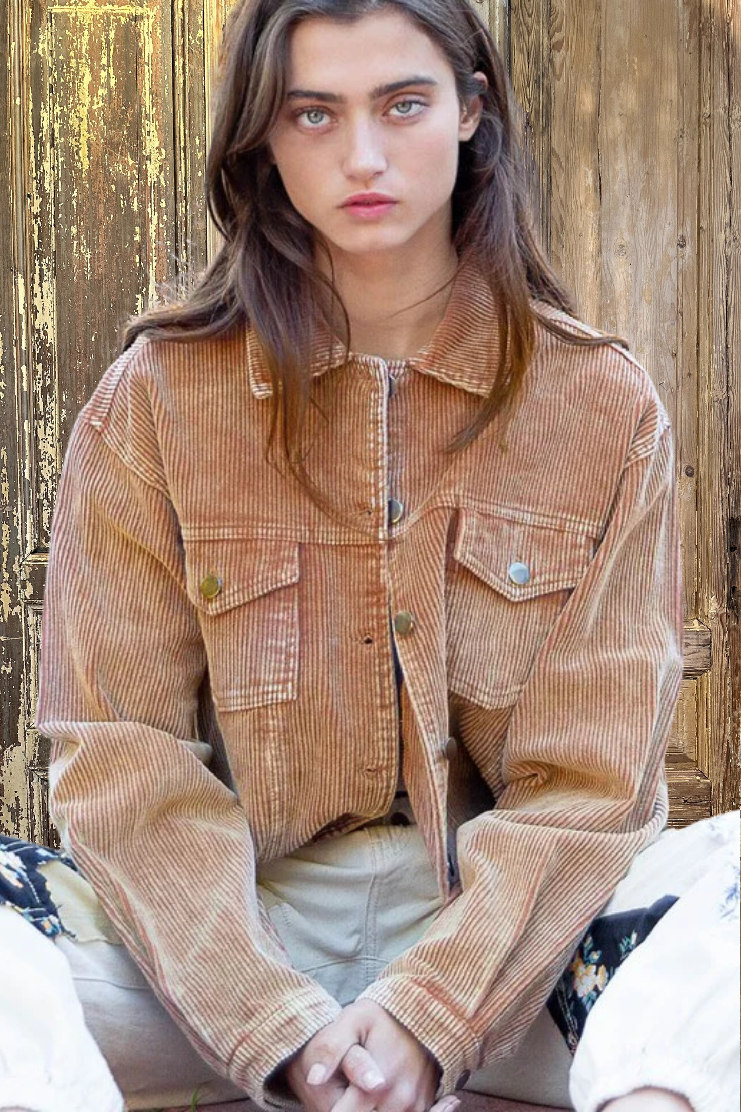 Corduroy Jacket-7264