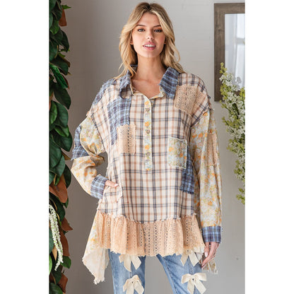 Plaid & Lace Medley