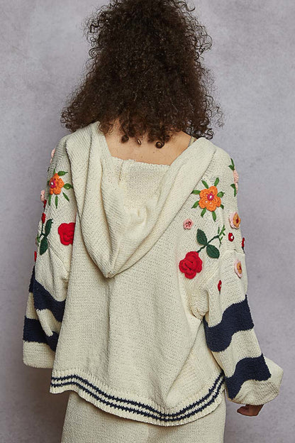 Stripes & Florals Sweater