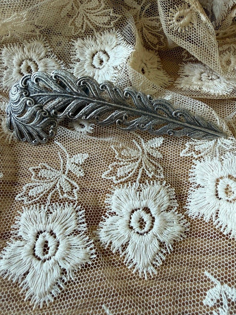 Silver Scarf Slides
