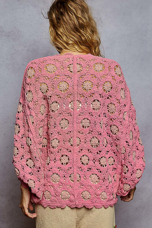 Chenille Batwing Cardi