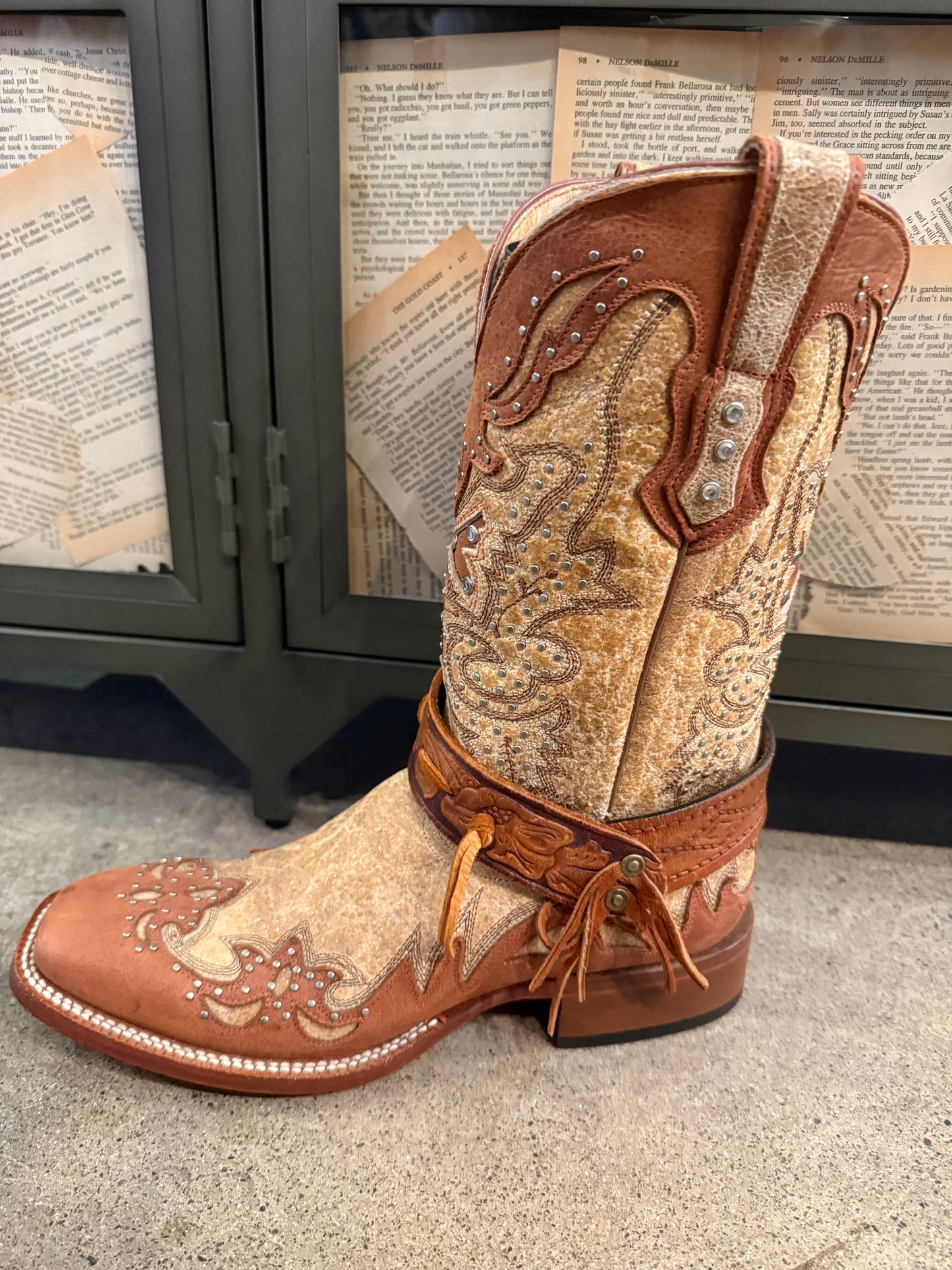 Large Up Cycled Boot Cuff