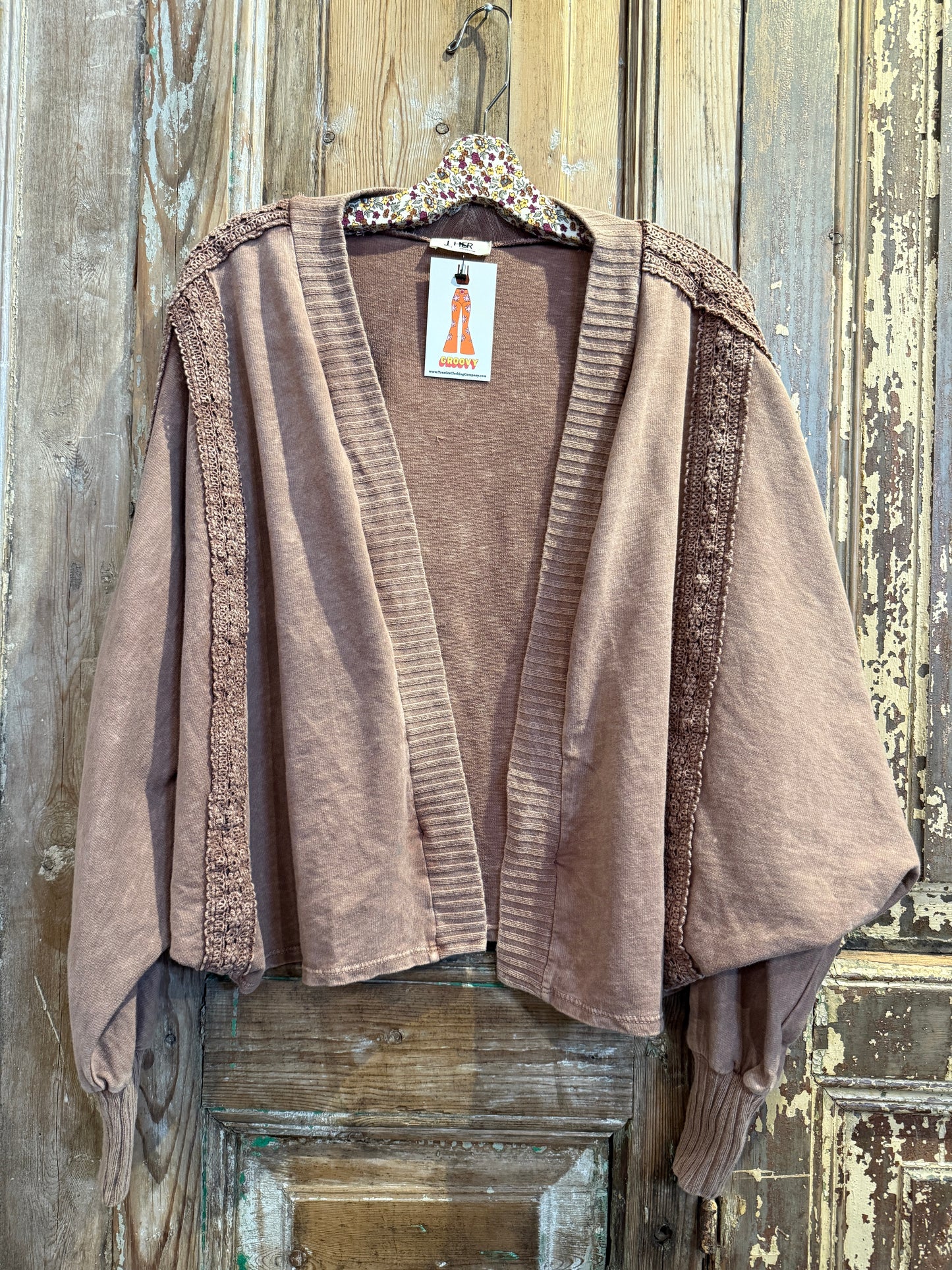 Batwing Dolman Cardi
