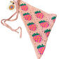 Strawberries Crochet Bandana