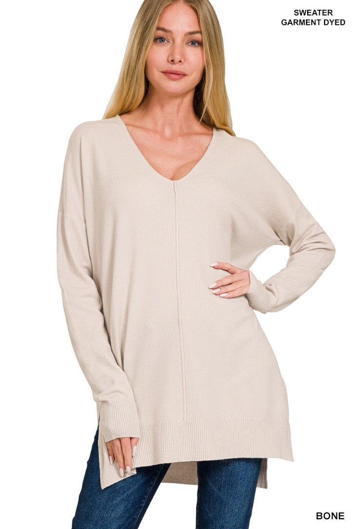 Center Seam Sweater-9873