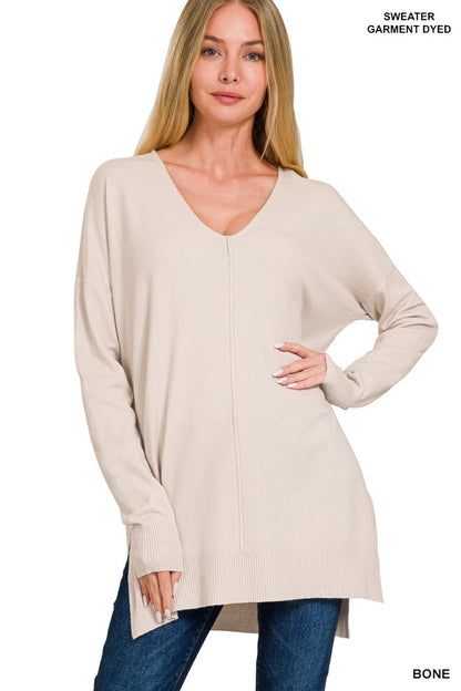 Center Seam Sweater-9873