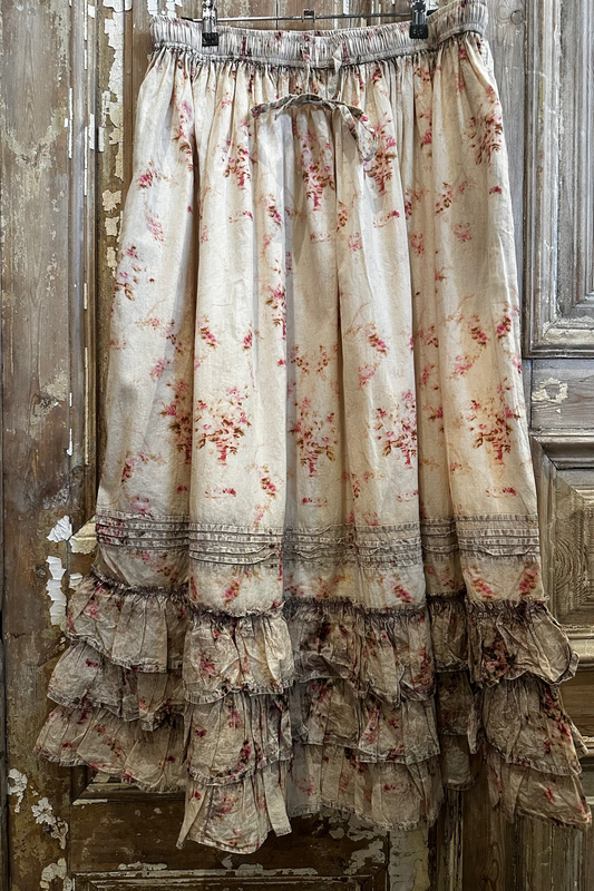Floral Ruffle Midi
