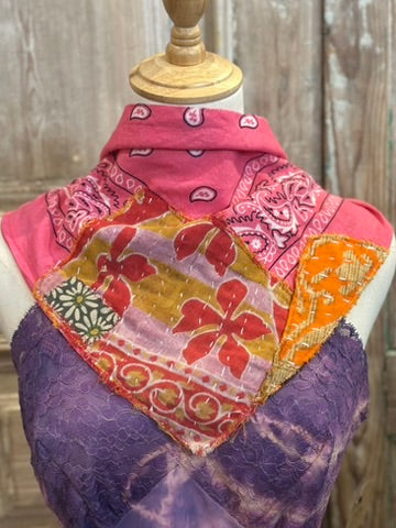 Up Cycled Kantha Bandanas