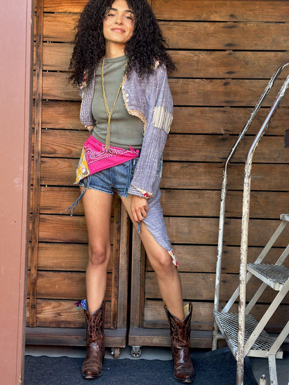 Side Zip Shorts