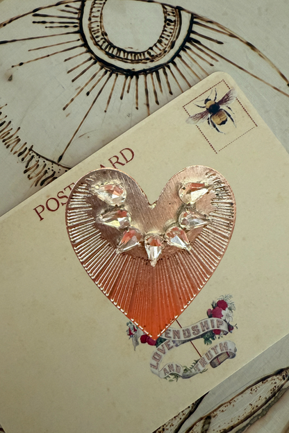 Heart Hat Pin