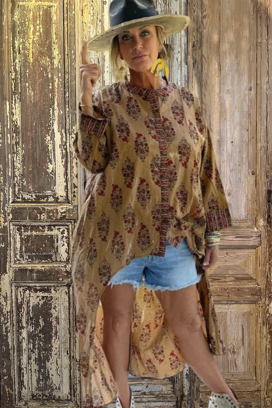 Golden Sunset Walk Tunic