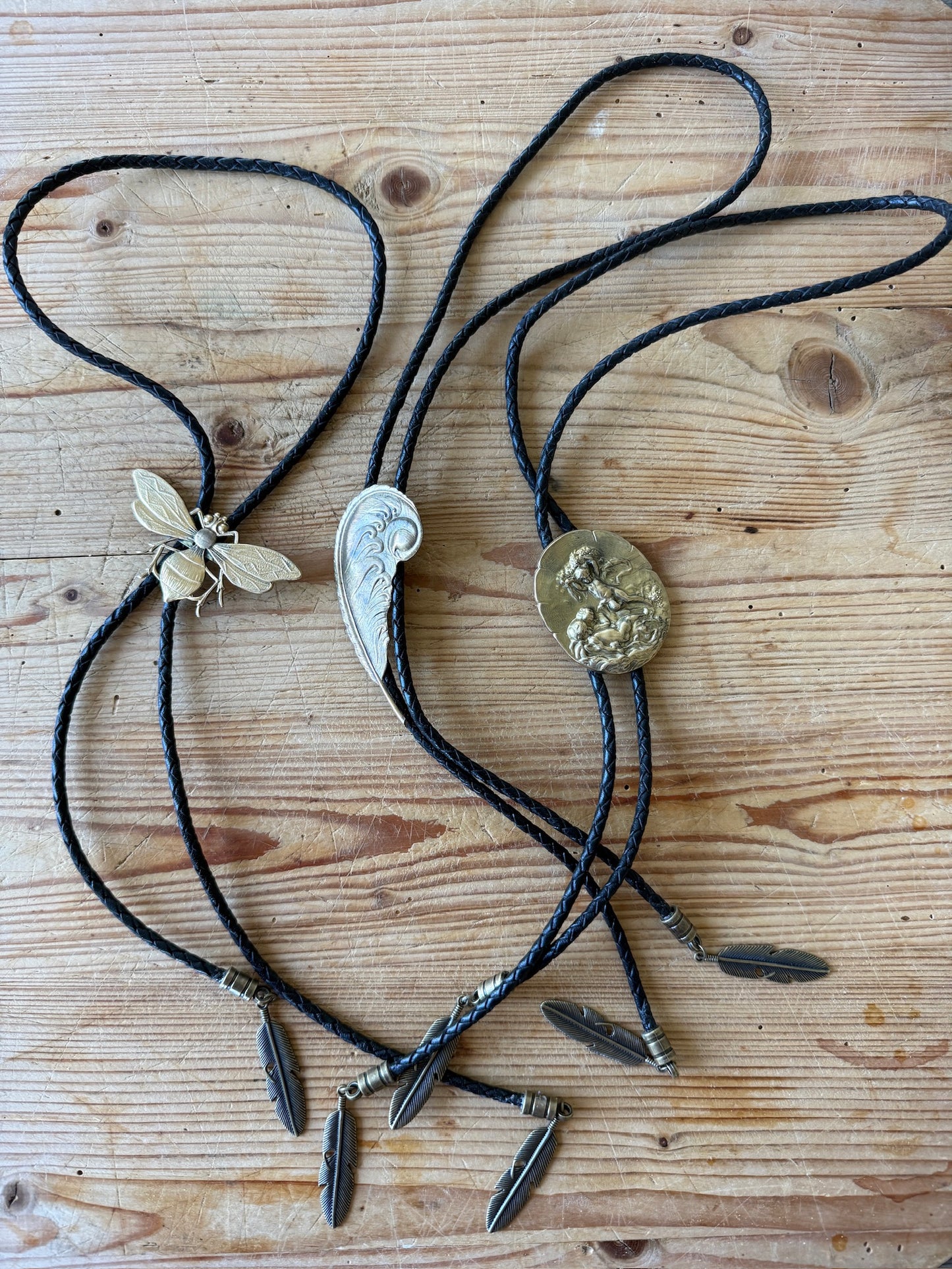 Feather Bollo Ties