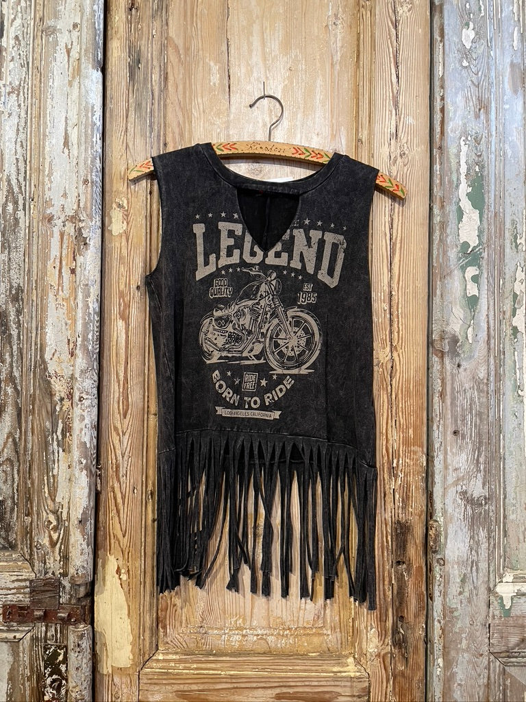 Legend Fringed Tee