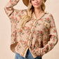 Floral Thermal Shacket