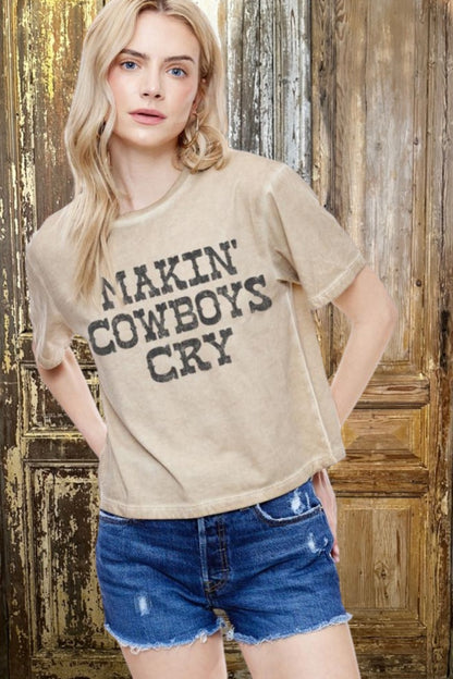 Makin Cowboys Cry