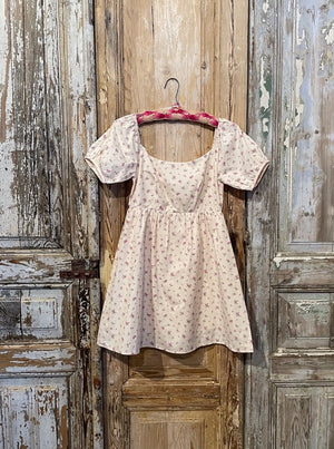 Floral Babydoll Mini Dress
