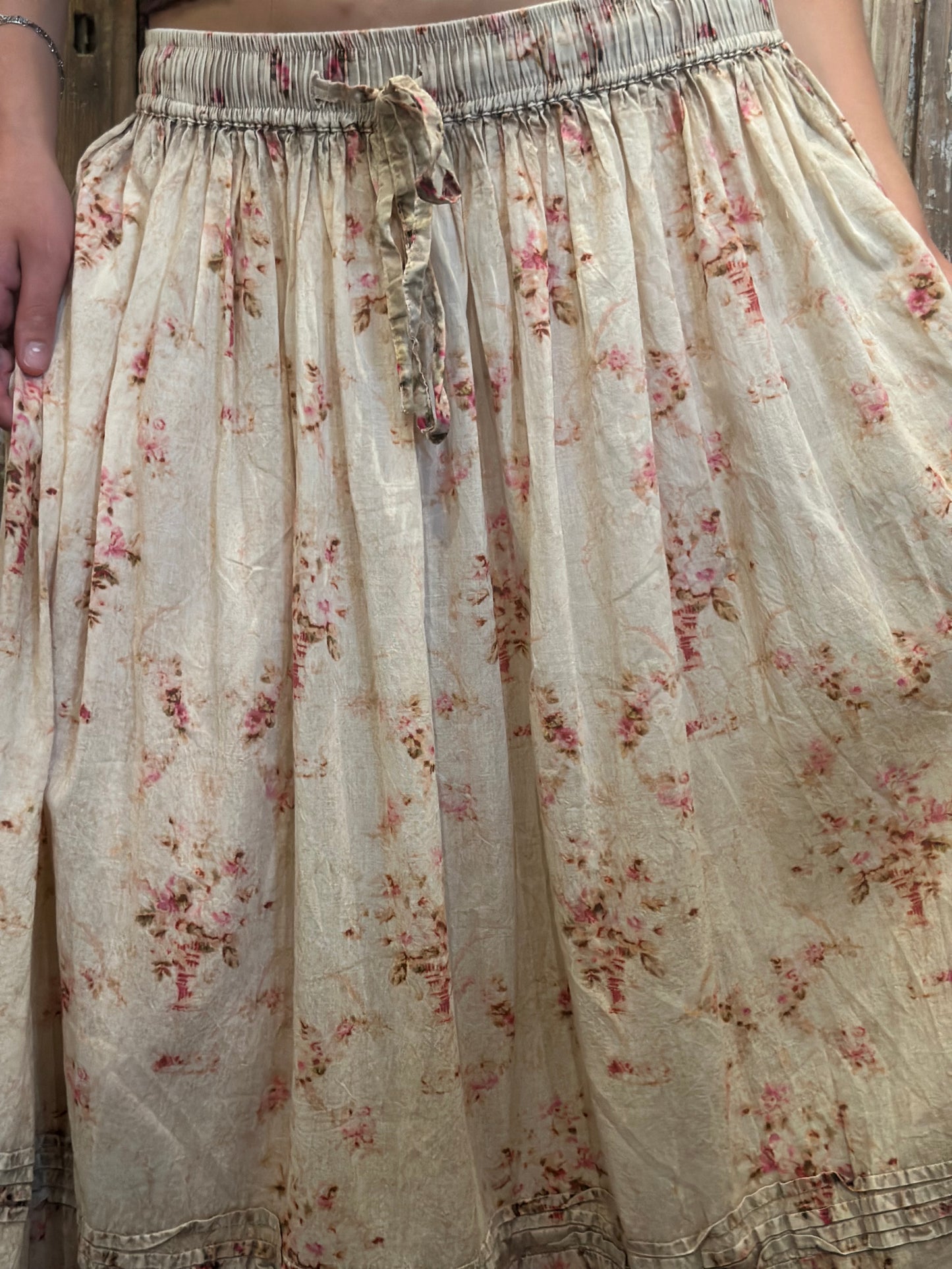 Floral Ruffle Midi