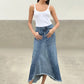 Denim Maxi Skirt