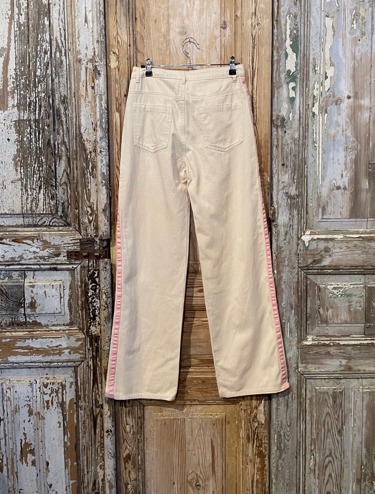 Pink Side Stripe Pants