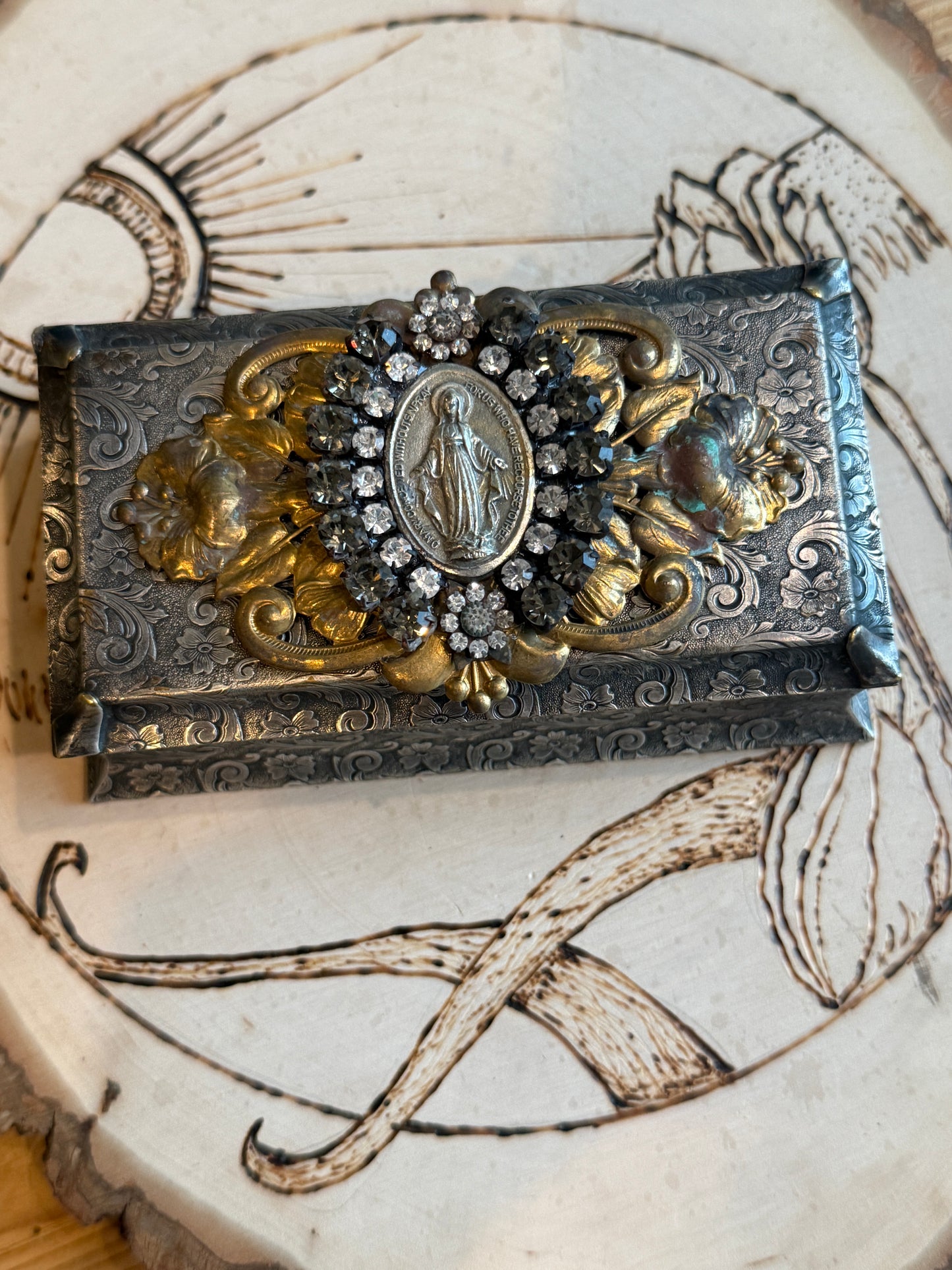 Religious Jewelry Box