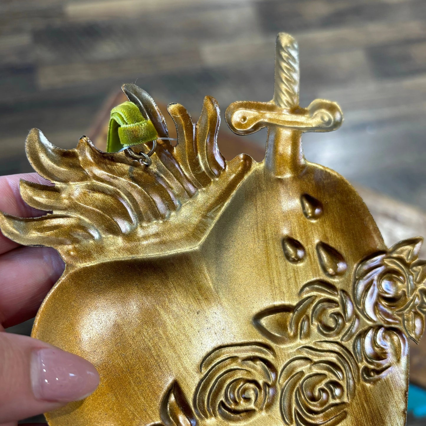 Holy Family Hearts Ornaments