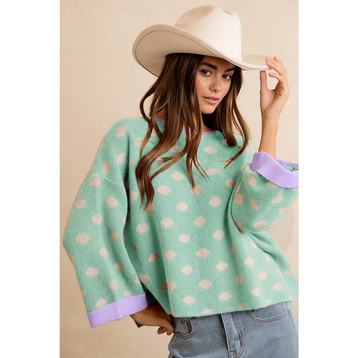 Polka Dot Sweater