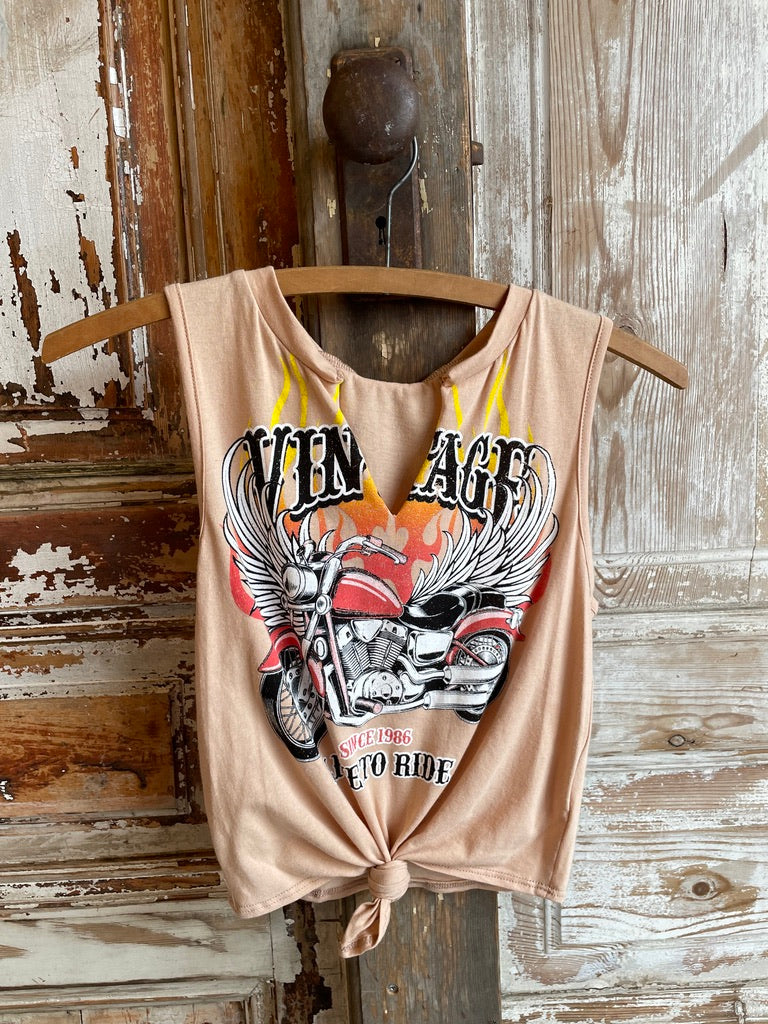 Vintage Live to Ride Tee