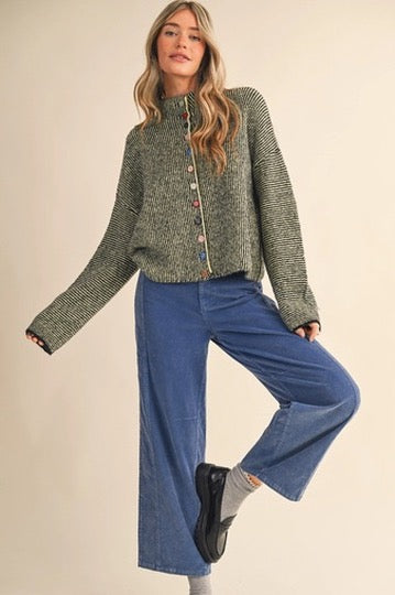 Buttons Sweater