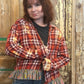 Large Ruffled Flannel