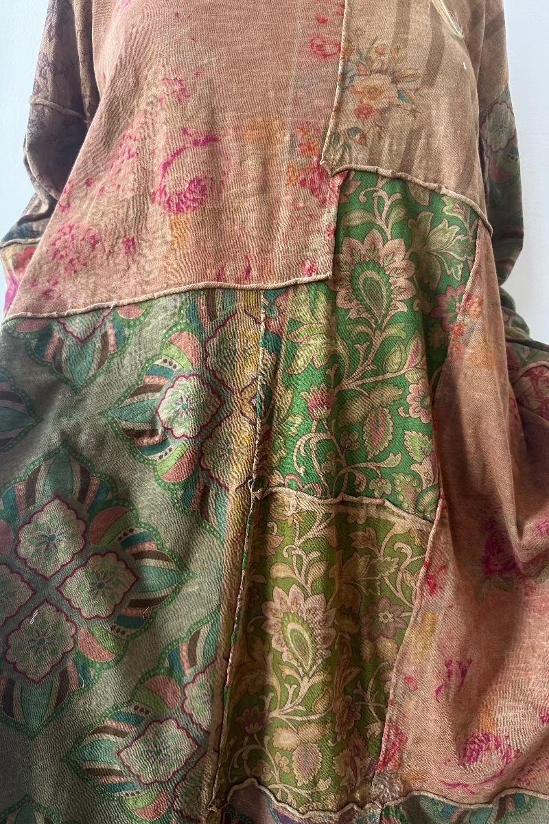 Patchwork Knit Dress