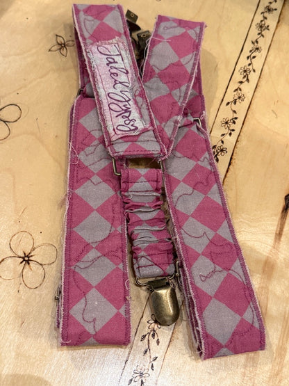 Quilted Gypsy Suspenders