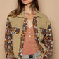 Floral Sleeve Jacket