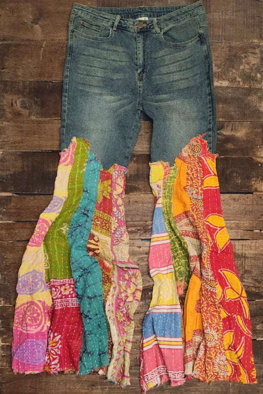 Got You Covered Kantha Jeans-9932