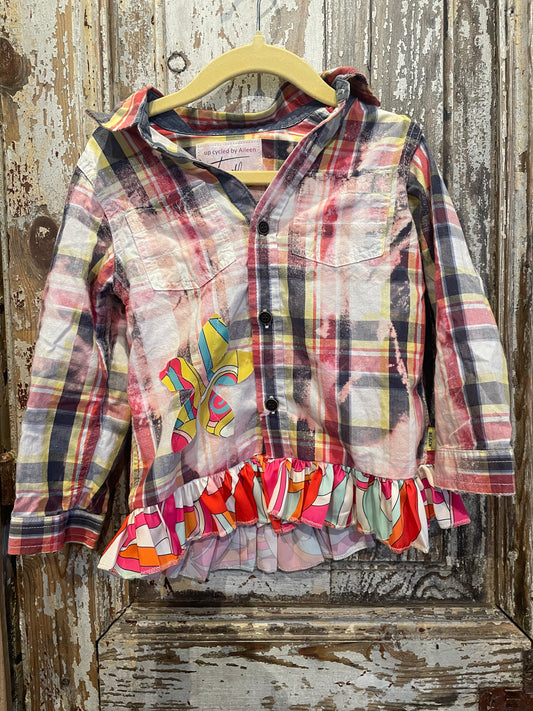 2T Groovy Ruffle Shirt