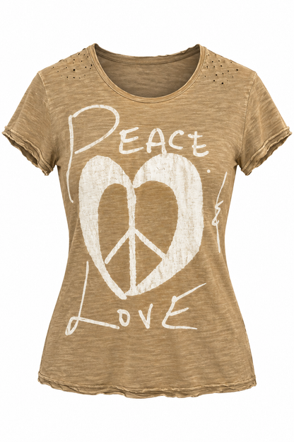Moon Dance Tee-Peace & Love
